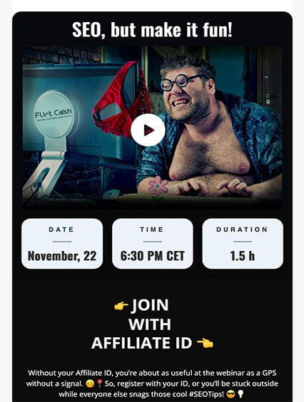 SEO webinar